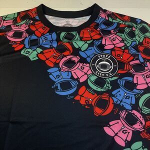 NEW Glaxon SPACE CITY FC 2019 FOOTBALL CLUB SOCCER El Classico JERSEY Sz Mens M